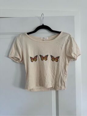 Urban Outfitters Butterfly Tee